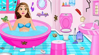 Repunzel Bathroom Cleaning And Repair