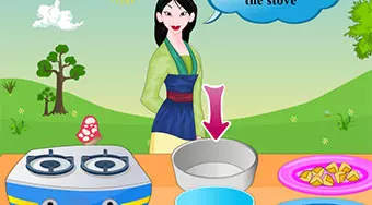 Mulan Cooking Chinese Pie