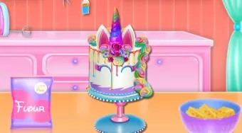 Unicorn Cake Cooking