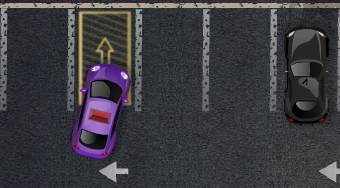 Fahrschule Parkplatz