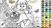 Coloring Mädchen