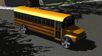 3D School Bus Parking