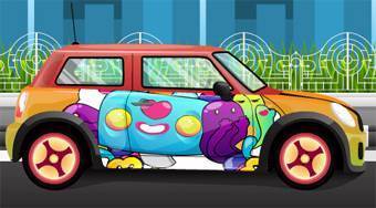 Barbie Mini Cooper Car Wash