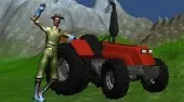 Tractor in Farm