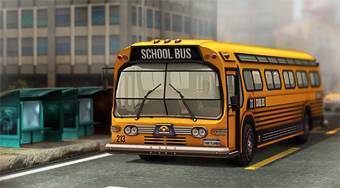 3D Parking School Bus Mania