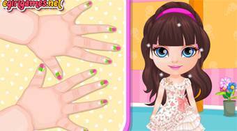 Baby Barbie Kawaii Nails