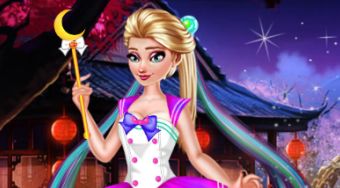 Elsa Anime DressUp