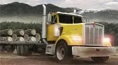 Play Free 18 Wheeler Lumber Cargo Game