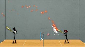 Stick Figure Badminton 3