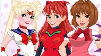 Anime Cosplay Princesses