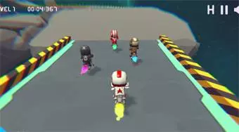 Moto Space Racing: 2 Player