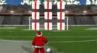 Santa Kick Tac Toe