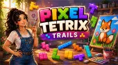 Pixel Tetrix Trails